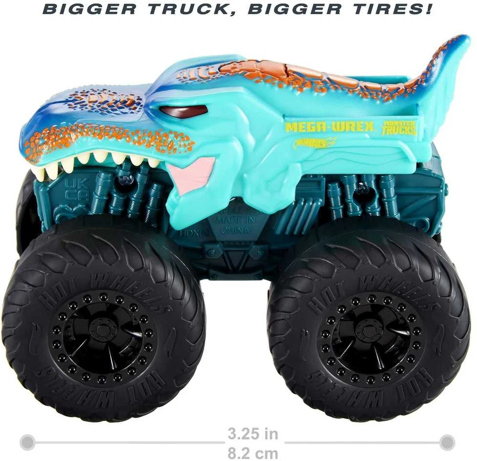 HOT WHEELS MONSTR TRUCK automobilis Roarin Wreckers Demo Derby CU Funct II