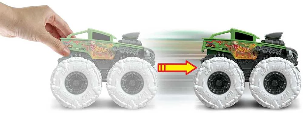 HOT WHEELS MONSTER TRUCK automobilis Twister Tredz Bone Shaker