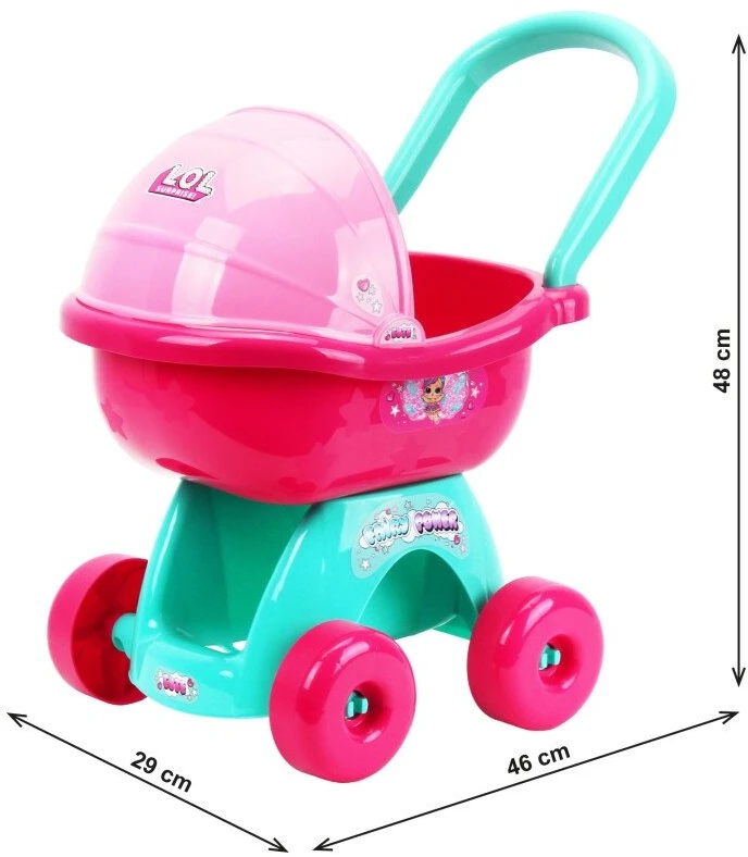 Intelkom L.O.L. Surprise lėlių vėžimėlis 48 cm