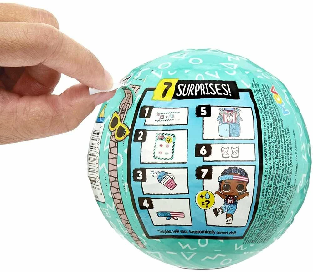 L.O.L Surprise L.O.L siurprise boys lėlytės broliukas