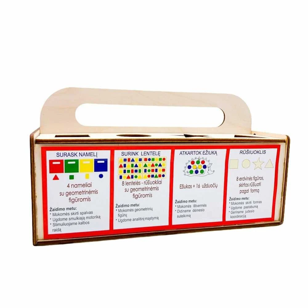 Sanifinas Master Wood medinis žaidimas Stebuklinga skrynelė