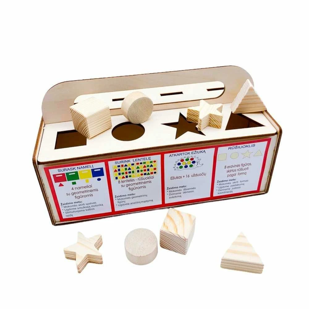 Sanifinas Master Wood medinis žaidimas Stebuklinga skrynelė