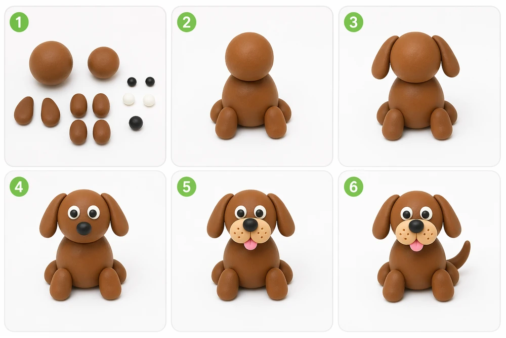 Natūralaus plastilino modelino rinkinys Fantazijų puokštė Genio Kids 20 spalvų