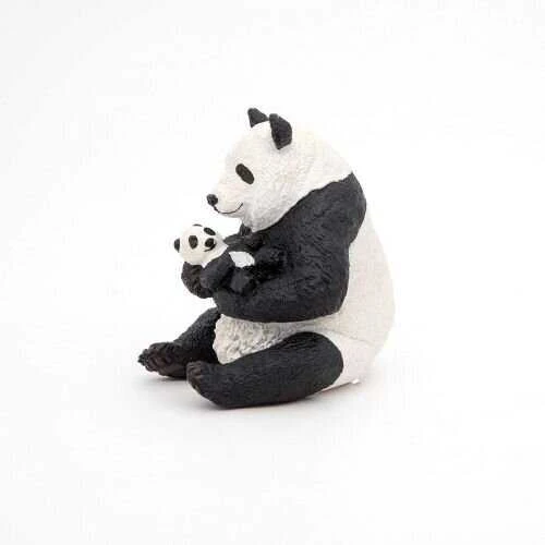 Papo figūrėlė Panda su jaunikliu