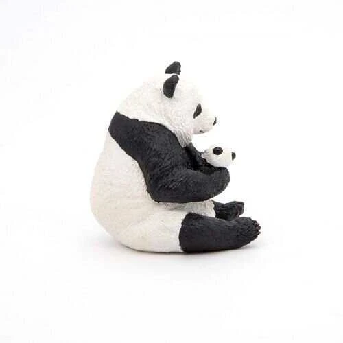 Papo figūrėlė Panda su jaunikliu
