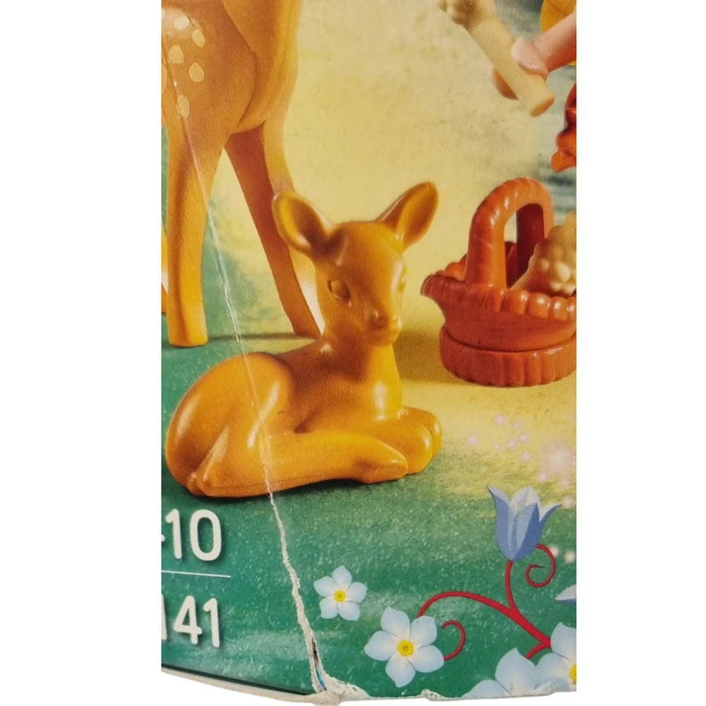 PLAYMOBIL Fairies, Mažoji fėja su elniukais (pažeista pakuotė)