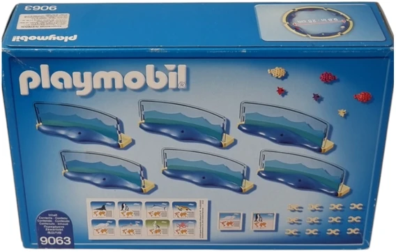 PLAYMOBIL Family Fun, Jūros muziejaus korpusas (nusidėvėjusi dėžutė)