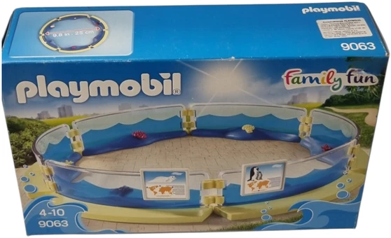 PLAYMOBIL Family Fun, Jūros muziejaus korpusas (nusidėvėjusi dėžutė)
