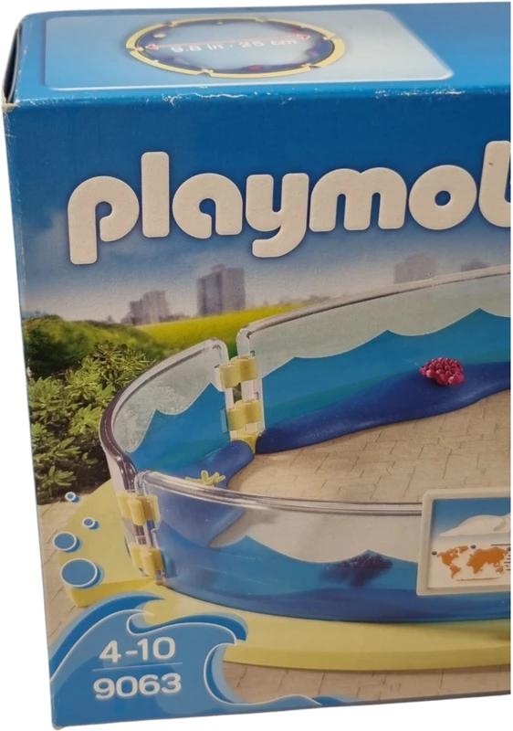 PLAYMOBIL Family Fun, Jūros muziejaus korpusas (nusidėvėjusi dėžutė)