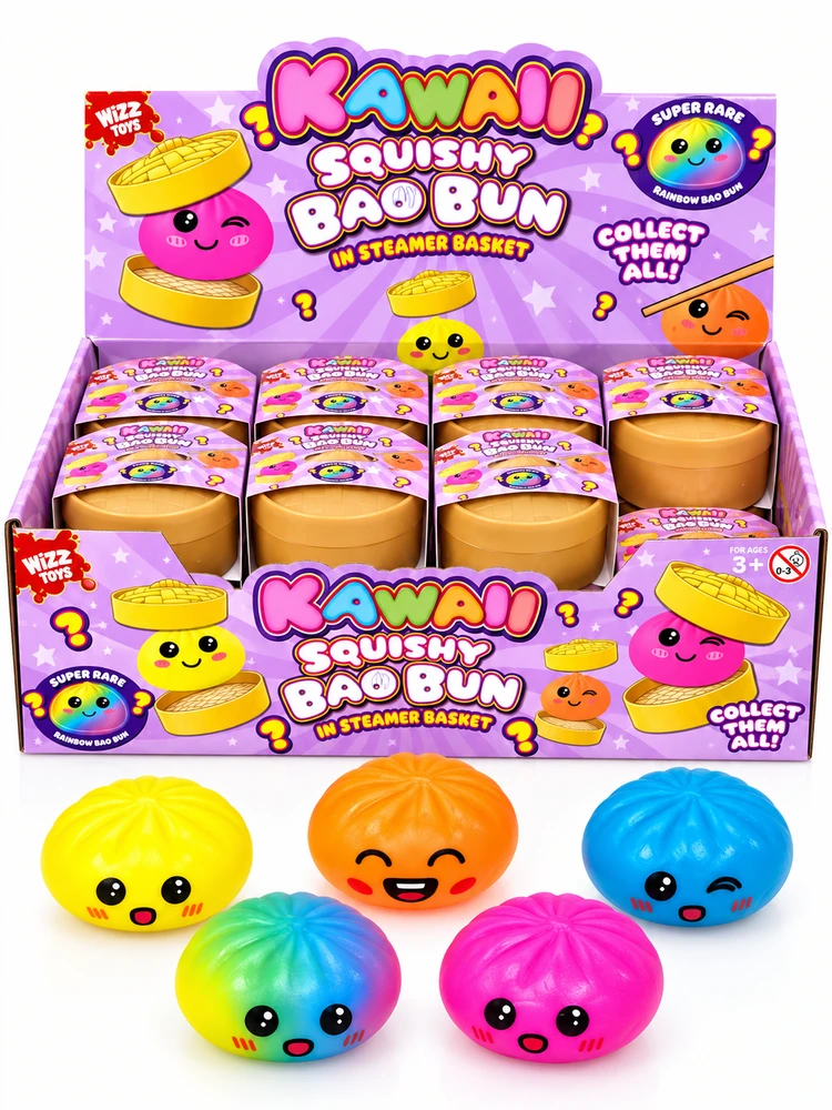Pms WIZZ TOYS dumpling žaislas 8,5 cm + antras dovanų