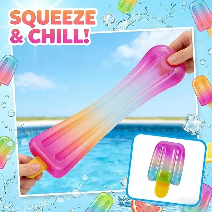 Squishy žaislas Ledai ant pagaliuko