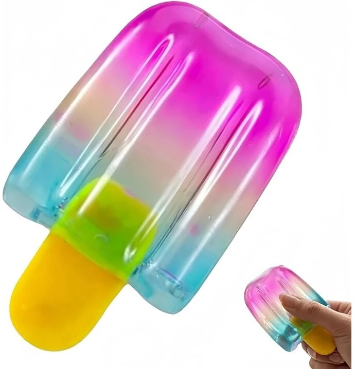 Squishy žaislas Ledai ant pagaliuko