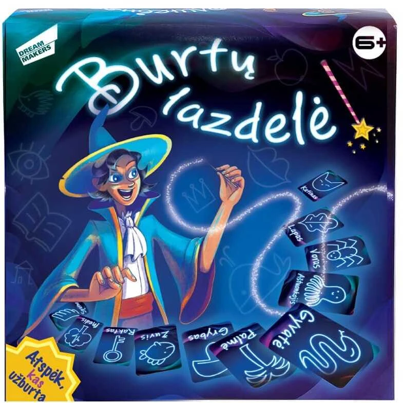 Stalo žaidimas "Burtų lazdelė"