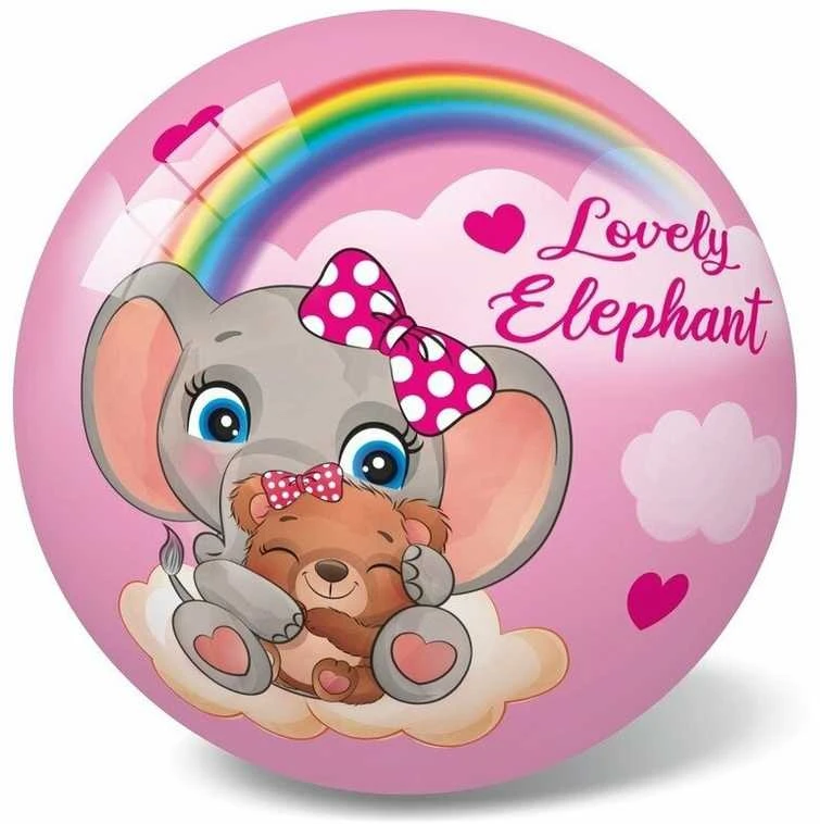 Hero STAR kamuolys Giraffe Elephant Panda 23 cm