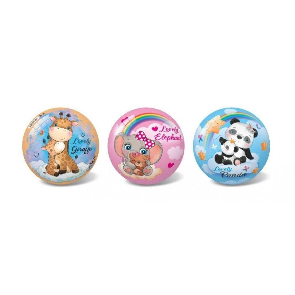 Hero STAR kamuolys Giraffe Elephant Panda 23 cm
