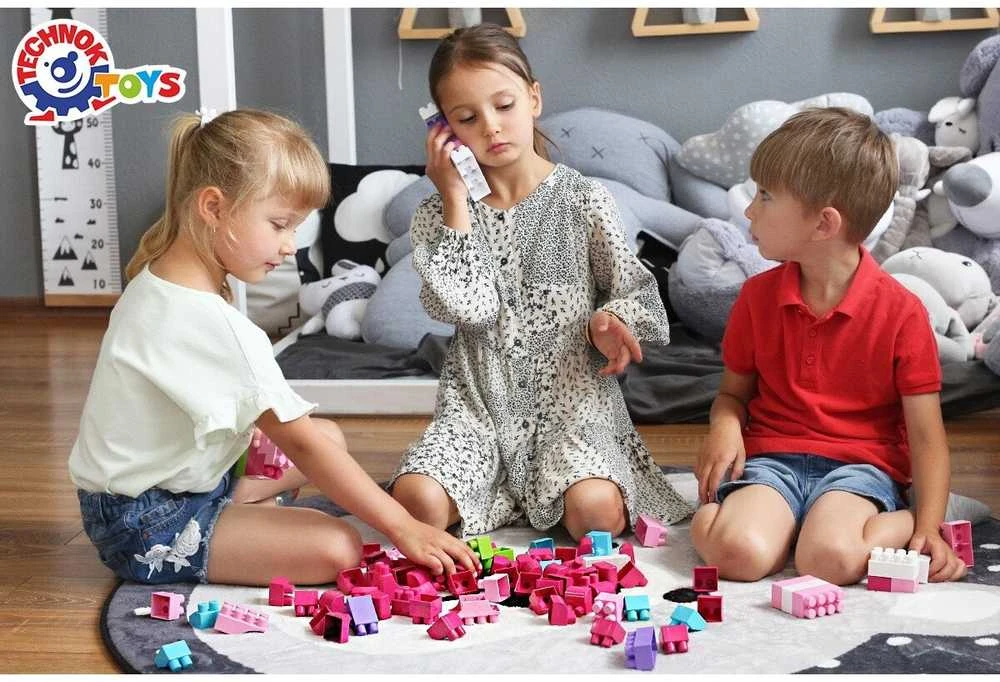 Technok Kaladėlių rinkinys 90 detalių