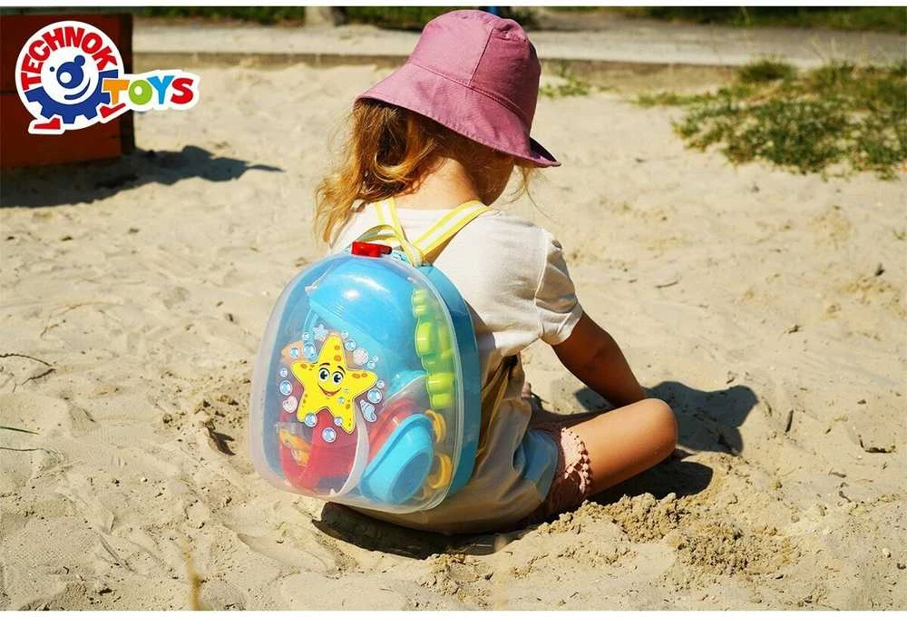 Technok smėlio rinkinys kuprinėje 27 cm