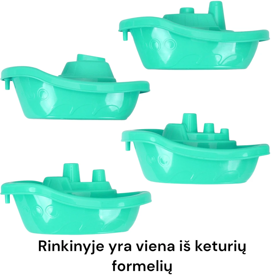 Technok Smėlio žaislų rinkinys, 6 priedai