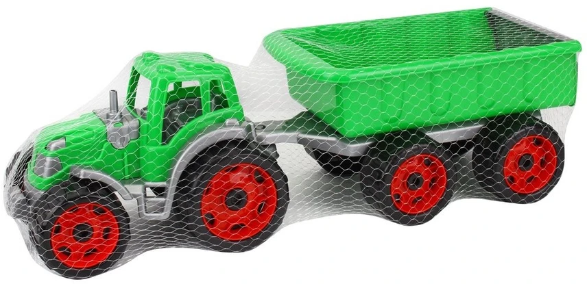 Technok traktorius su priekaba 54 cm