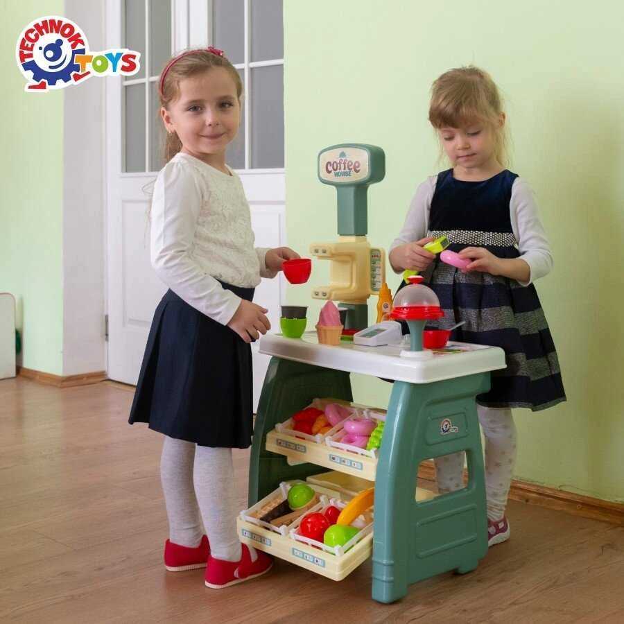 Technok žaislinė kavinės vitrina