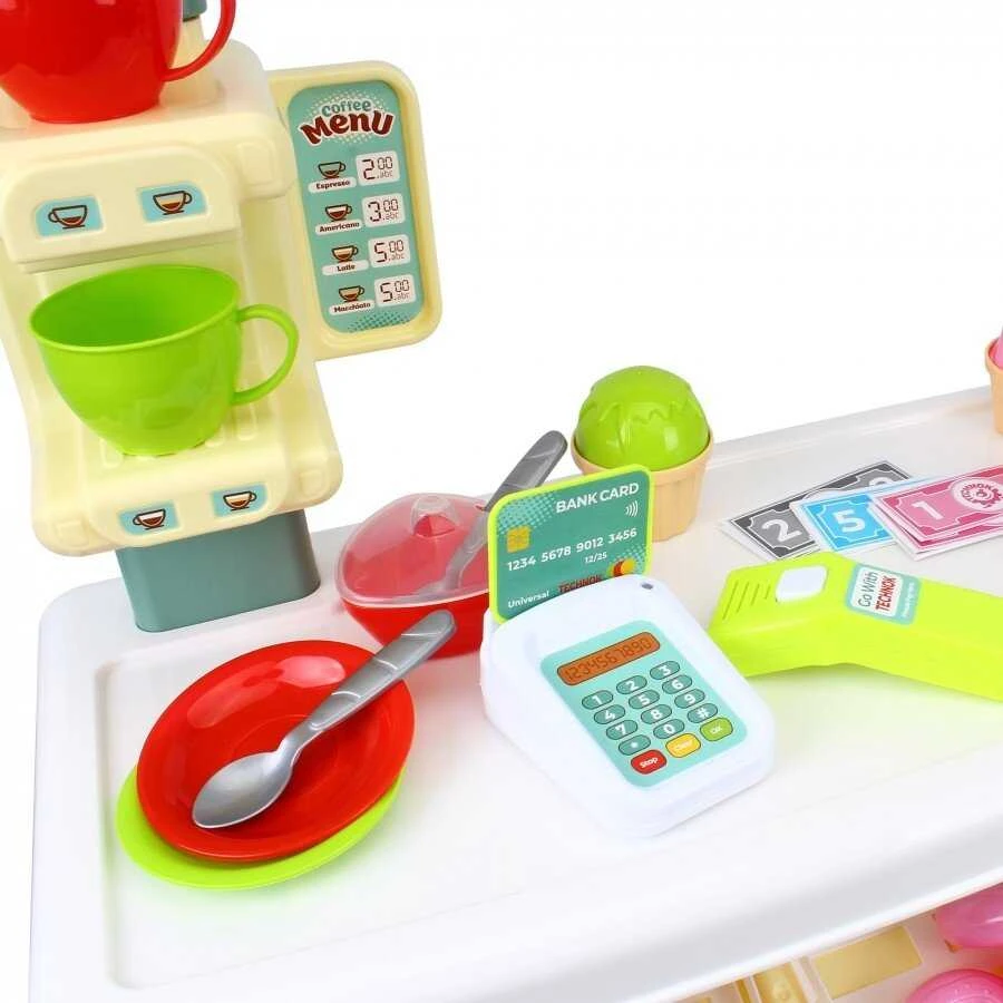 Technok žaislinė kavinės vitrina