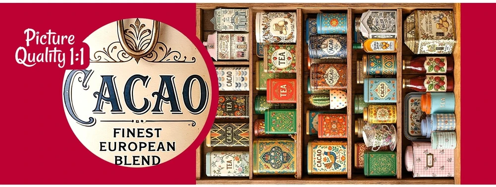 TIMARO SP. Z O.O. CherryPazzi dėlionė A Treasury of Tins 1000 det