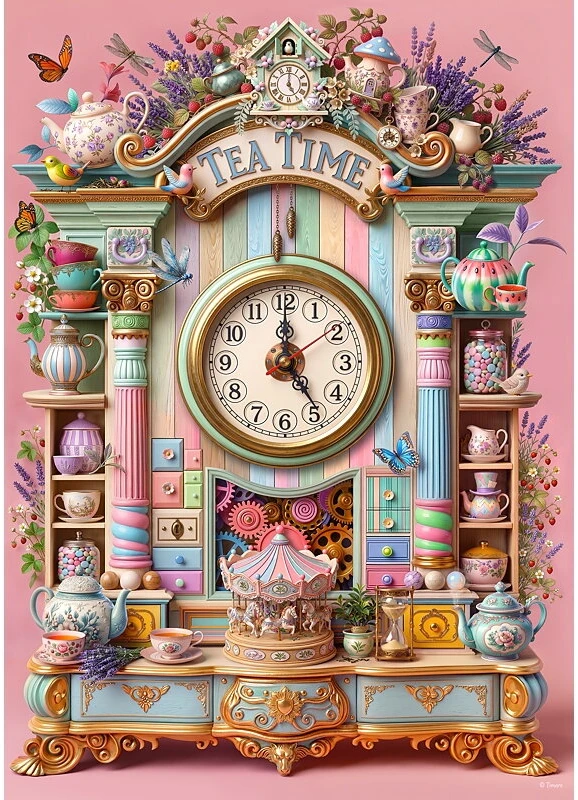 TIMARO SP. Z O.O. CherryPazzi dėlionė A Cup of Time 1000 det