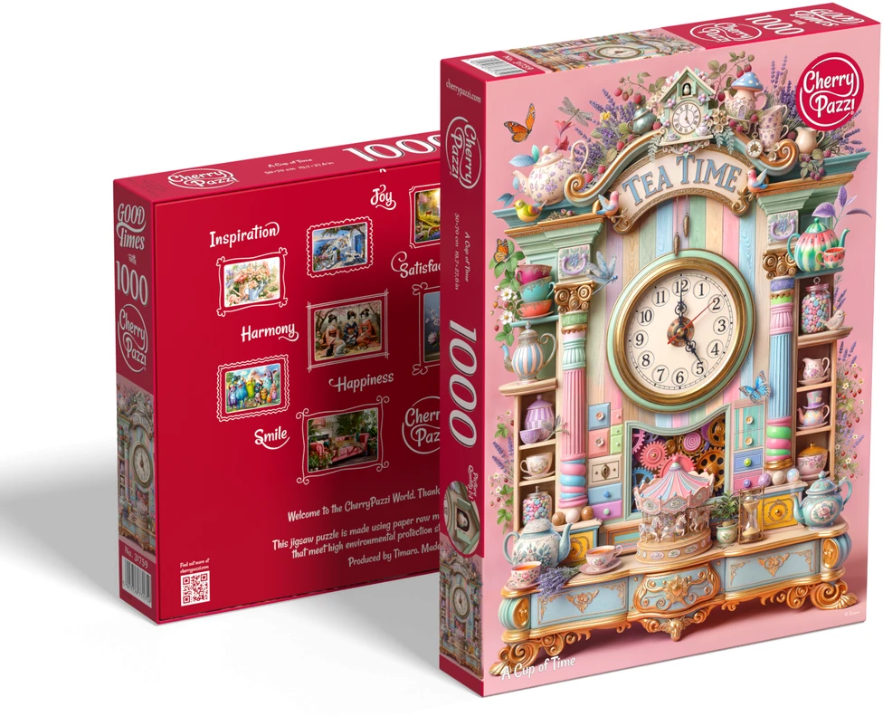 TIMARO SP. Z O.O. CherryPazzi dėlionė A Cup of Time 1000 det