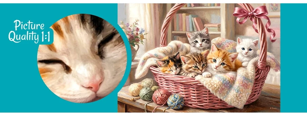 TIMARO SP. Z O.O. CherryPazzi dėlionė Basket Full of Love 300 det