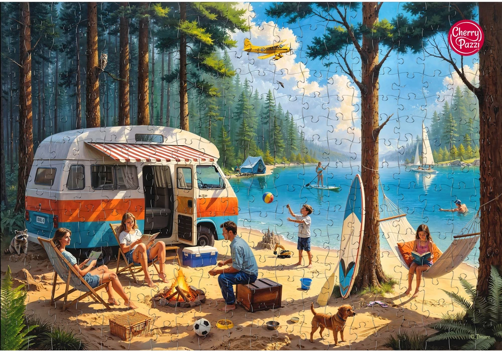TIMARO SP. Z O.O. CherryPazzi dėlionė Camp & Calm 300 det