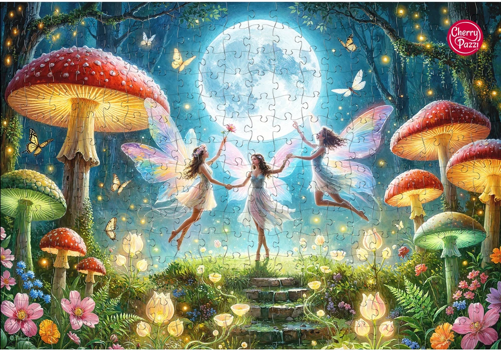 TIMARO SP. Z O.O. CherryPazzi dėlionė Fairy Ring 300 det