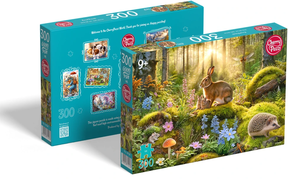 TIMARO SP. Z O.O. CherryPazzi dėlionė Forest Friends 300 det