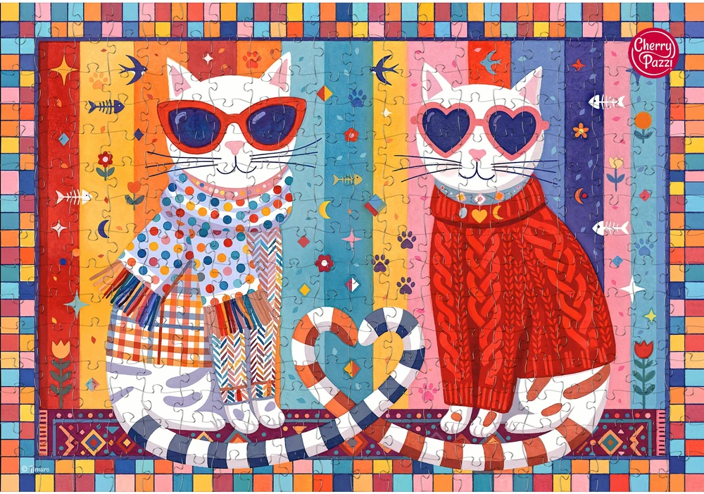 TIMARO SP. Z O.O. CherryPazzi dėlionė Kittens in Love 300 det