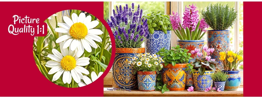 TIMARO SP. Z O.O. CherryPazzi dėlionė Pottery in Bloom 1000 det