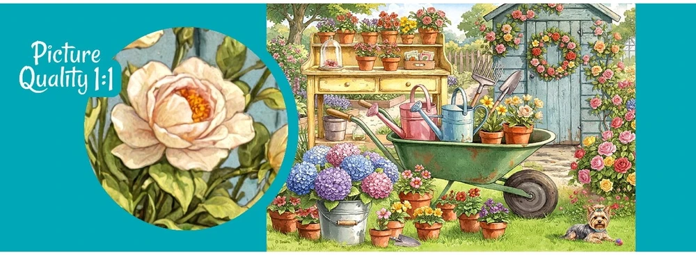 TIMARO SP. Z O.O. CherryPazzi dėlionė Potting Joy 300 det