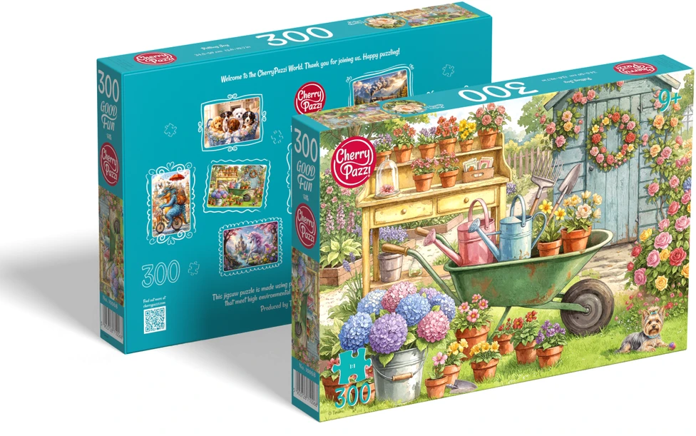 TIMARO SP. Z O.O. CherryPazzi dėlionė Potting Joy 300 det