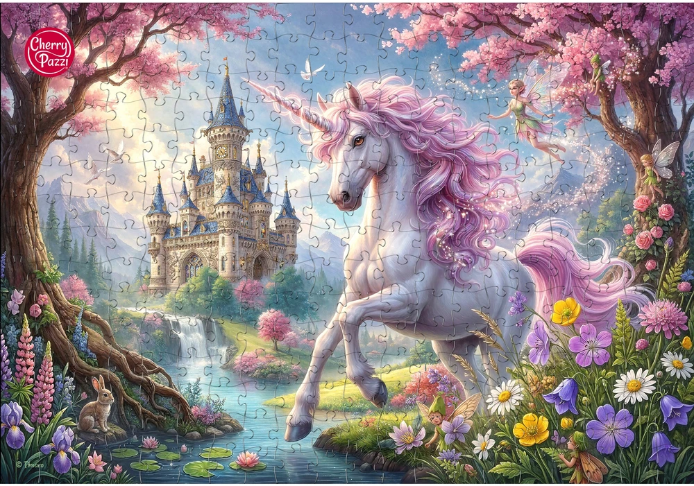 TIMARO SP. Z O.O. CherryPazzi dėlionė Unicorn Fairyland 300 det
