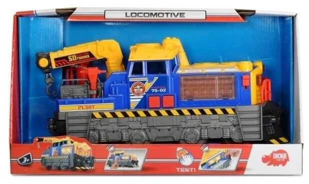 Žaislas lokomotyvas DICKIE toys, 33 cm (pažeista pakuotė)