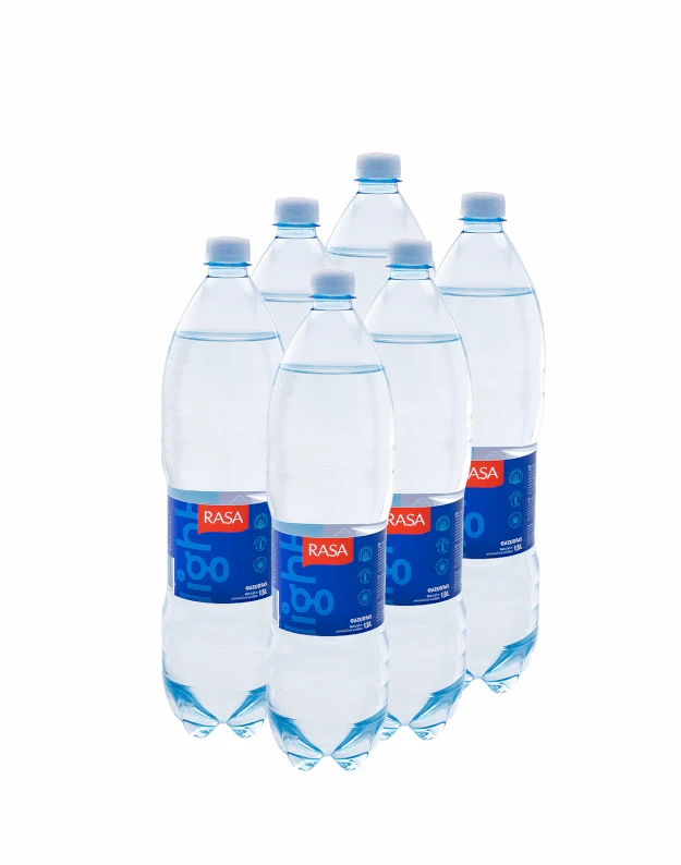 Uab Druskininku Rasa Rasa LIGHT natūralus gazuotas mineralinis vanduo, 1,5l x 6 vnt