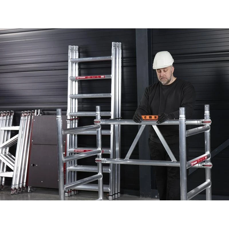Altrex Aliuminio mobilus bokštelis MiTower (4,20 m darbinio aukščio)