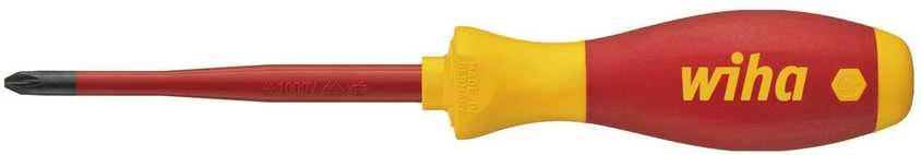 Atsuktuvas WIHA SoftFinish® electric slimFix PlusMinus / Pozidriv SL / PZ1 x 80 mm