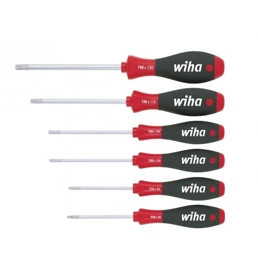 Atsuktuvų rinkinys WIHA SoftFinish TORX (6 vnt.)