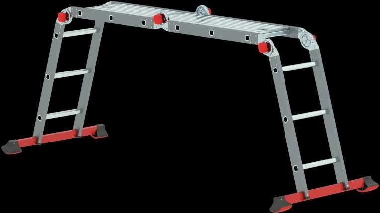 Daugiafunkcinės sudedamos kopėčios Altrex Varitrex PRO 4x3 + PF
