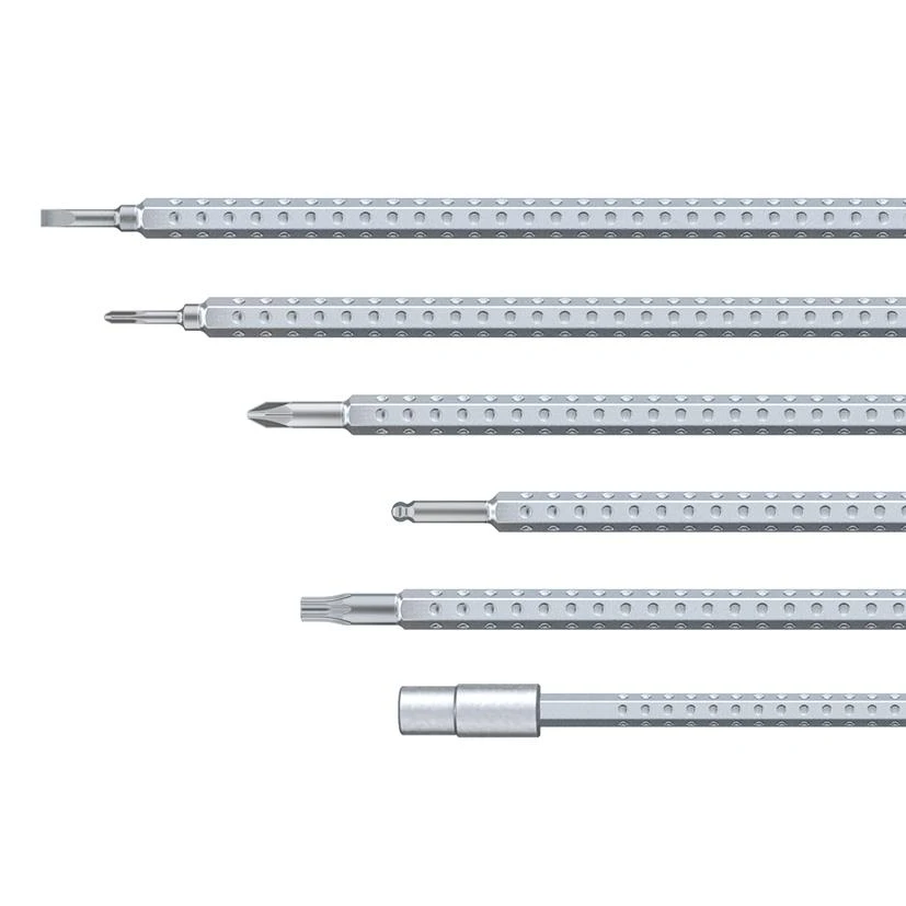 Dvipusis antgalis WIHA SYSTEM 4 TORX T10 - T15 (120 mm)
