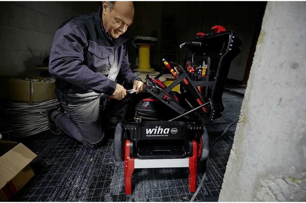Įrankių rinkinys WIHA XXL 4 electric su lagaminu (80 vnt.)