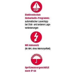 Lazerinis nivelyras BMI uniLASER AHV (komplektas su imtuvu)
