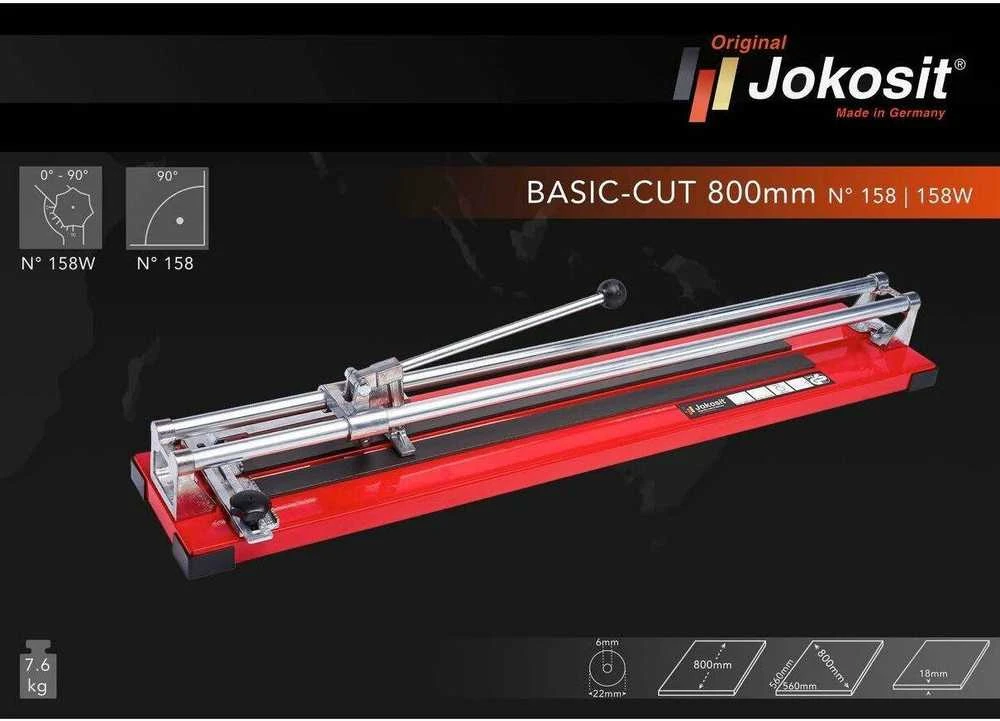 Plytelių pjaustymo staklės JOKOSIT BASIC-CUT 158W (800 mm)