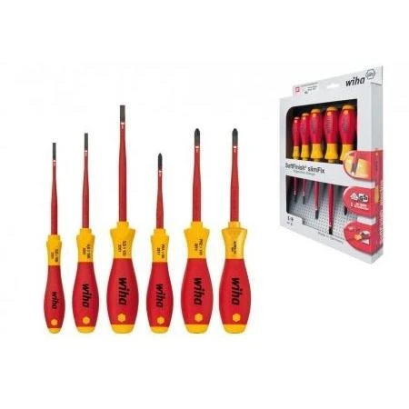 Rinkinys elektrikams WIHA SoftFinish slimFix (6 vnt.)
