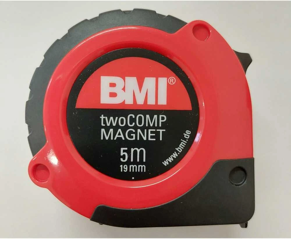 Ruletė BMI twoCOMP su magnetu (5 m)