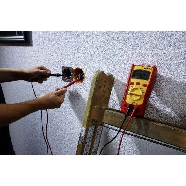 Skaitmeninis multimetras iki 1000 V AC WIHA, Elektrikams